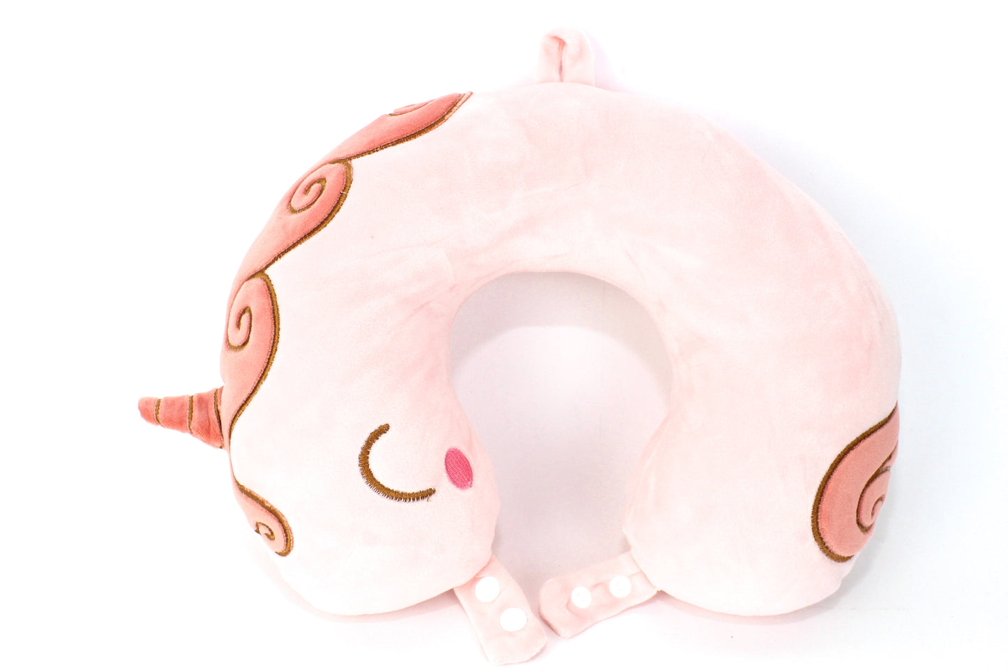 كومفي وسادة رقبة ناعمة من الفايبر لدعم الرقبة على شكل حرف U للسيارة والسفر والمكتب والطائرة والهدايا