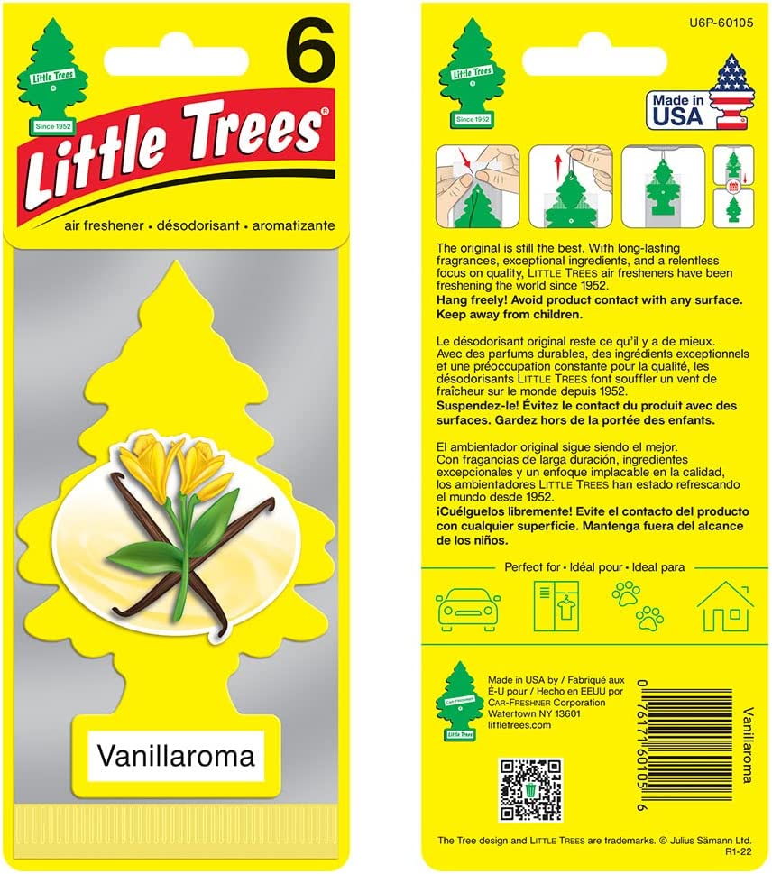 Little Trees Air Freshener - Vanillaroma Scent