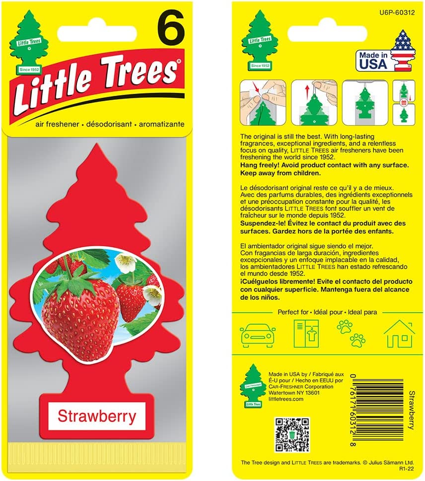 Little Trees Air Freshener - Strawberry Scent