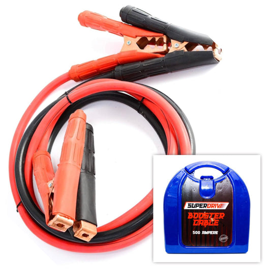 500Amp Jumper Cables for Car Battery, Heavy Duty Automotive Booster Cables for Jump Starting Dead or Weak Batteries