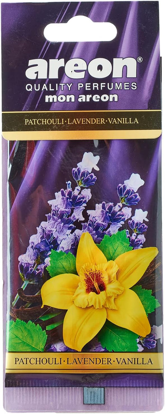 Mon areon card freshener - Patchouli Lavender Vanilla