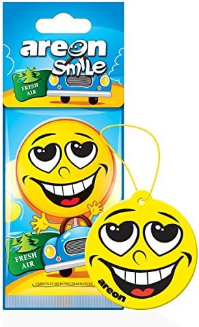 Areon Dry Smile Car Hanging Fragrance , Fresh Air