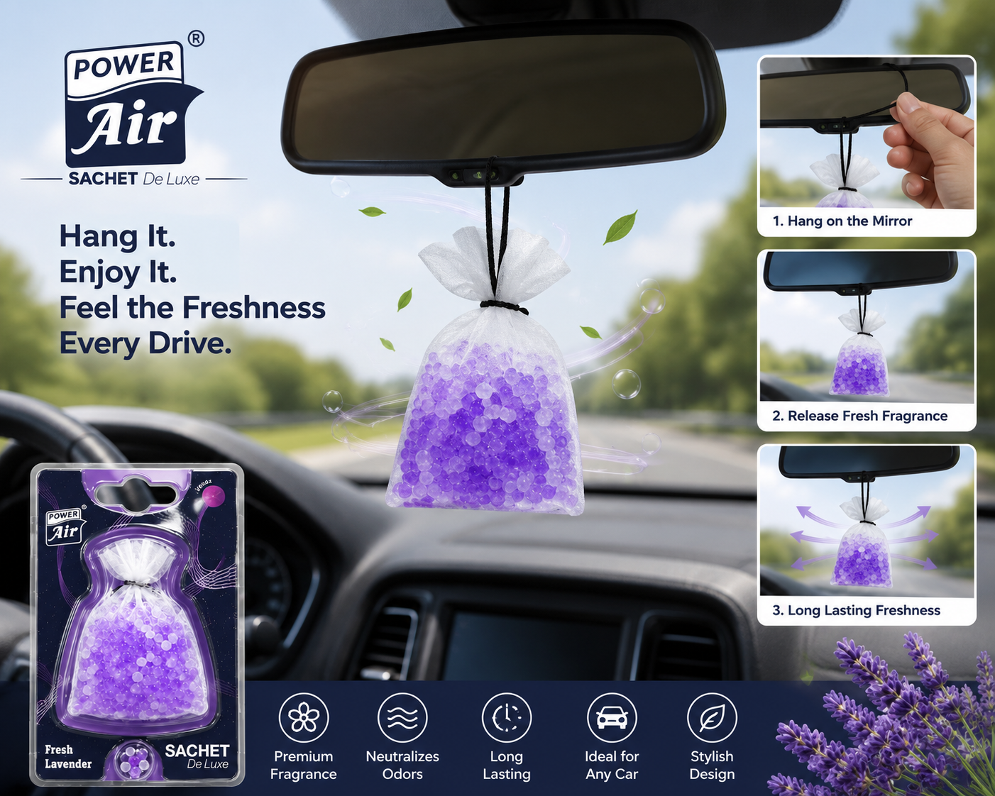 Sachet de Luxe 17g - Power Air