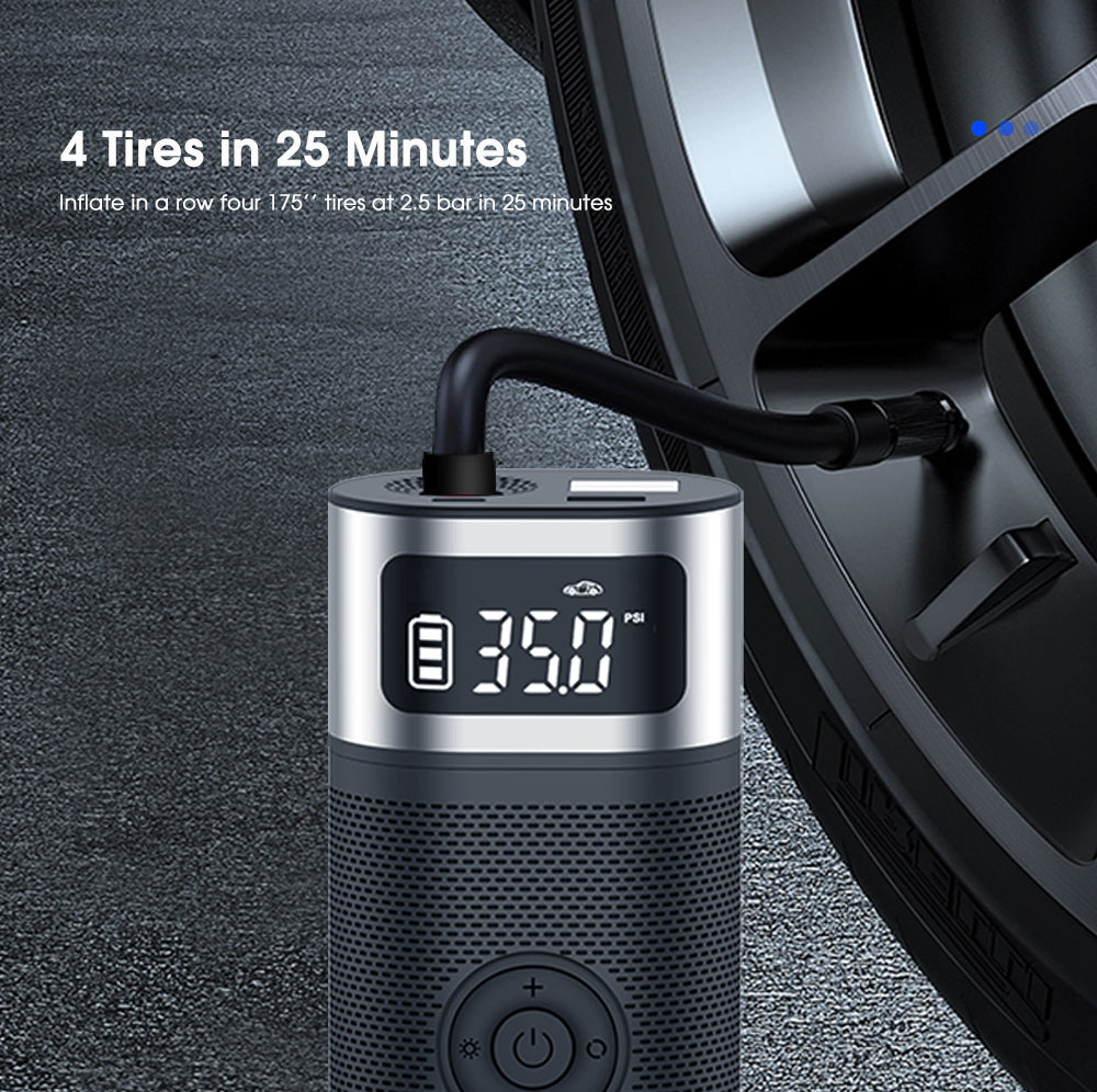 Superdrive Digital Air Compressor Premium 6000mAh