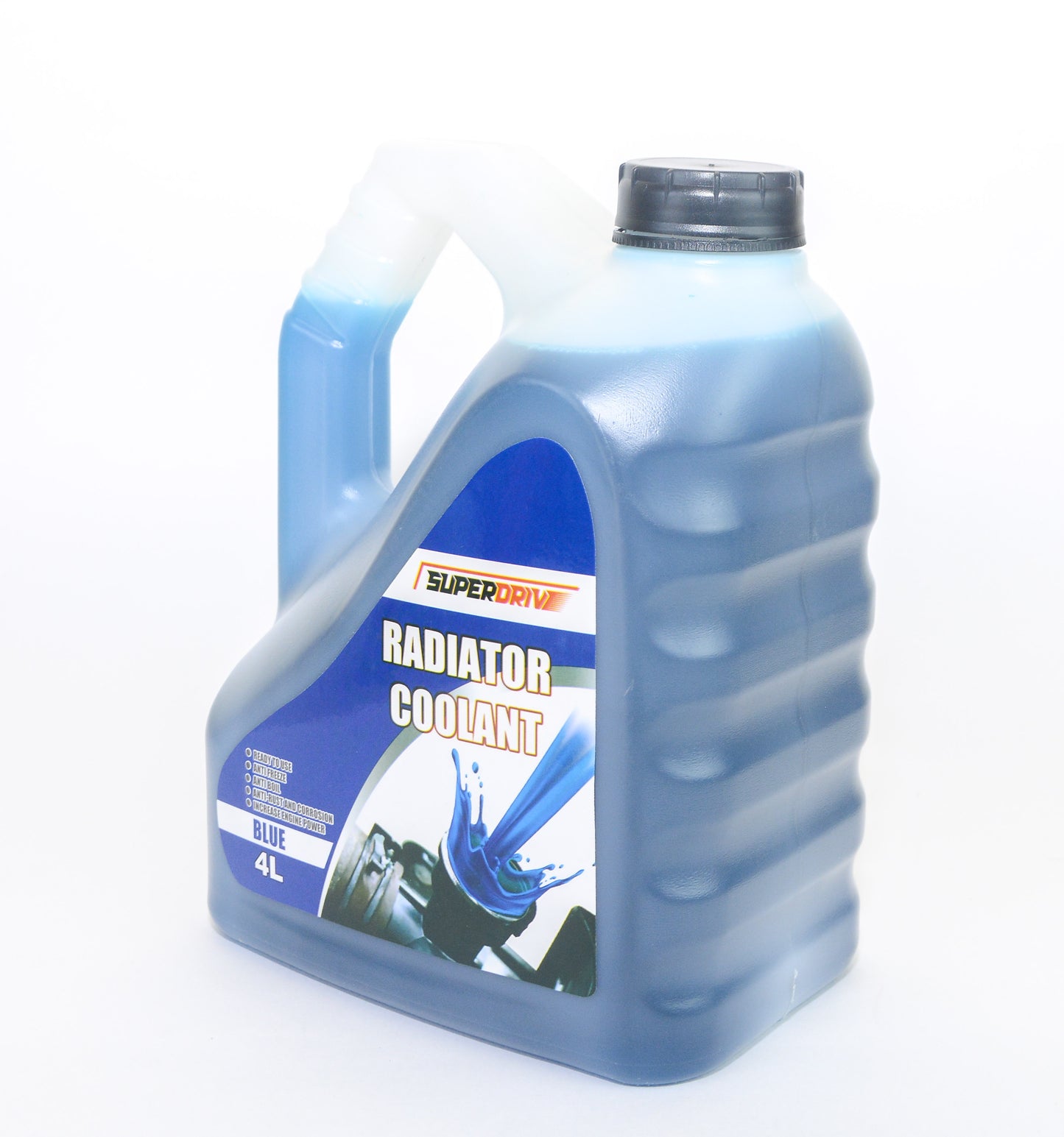 Superdrive Engine Coolant for Car Radiator Anti Freeze & Boil 4L (Blue)