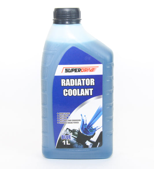 Superdrive Engine Coolant for Car Radiator Anti Freeze & Boil 1L (Blue)