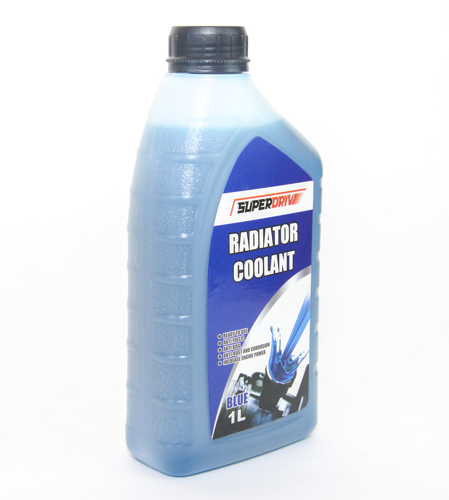 Superdrive Engine Coolant for Car Radiator Anti Freeze & Boil 1L (Blue)