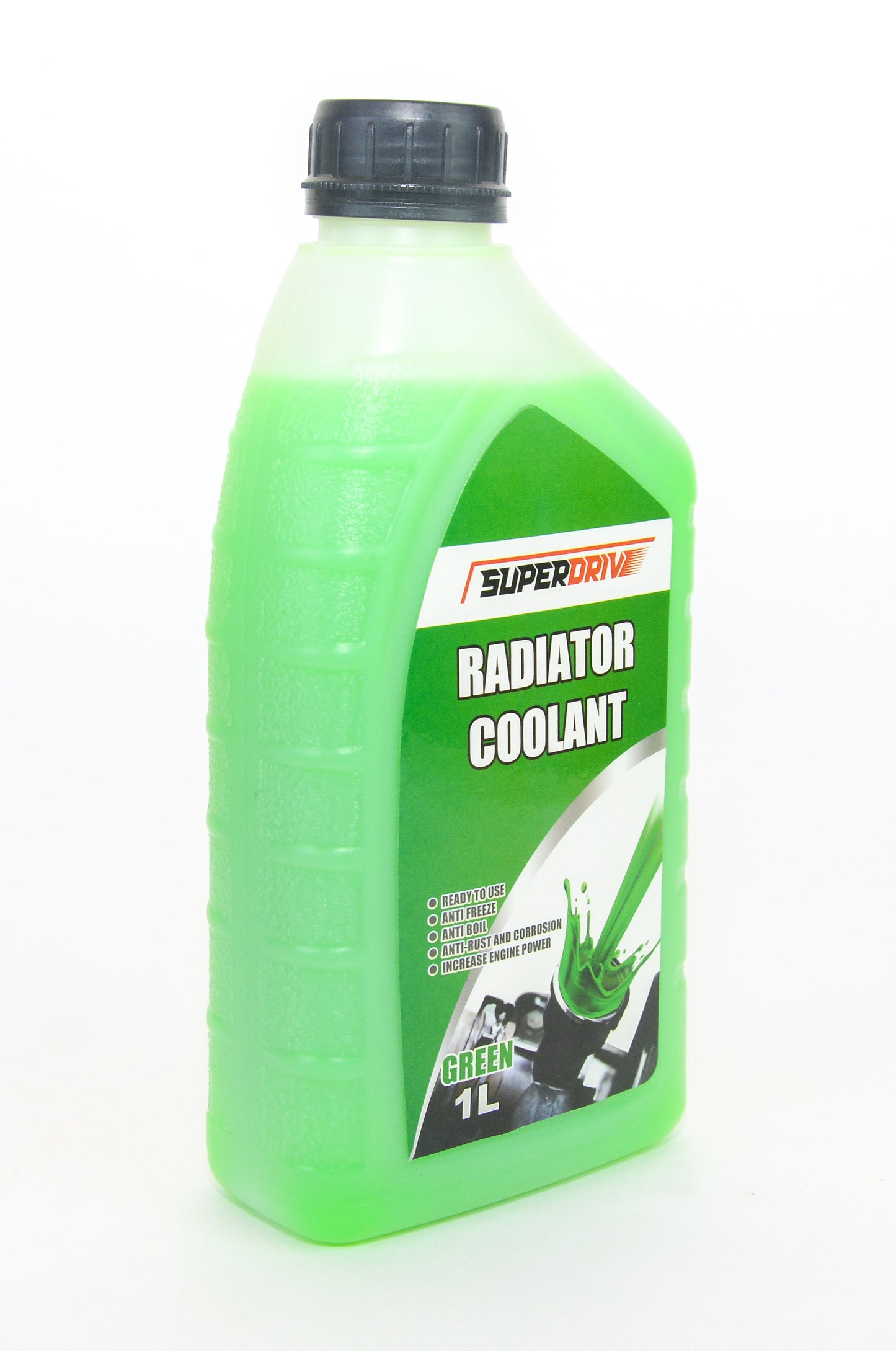 Superdrive Engine Coolant for Car Radiator Anti Freeze & Boil 1L (Green)