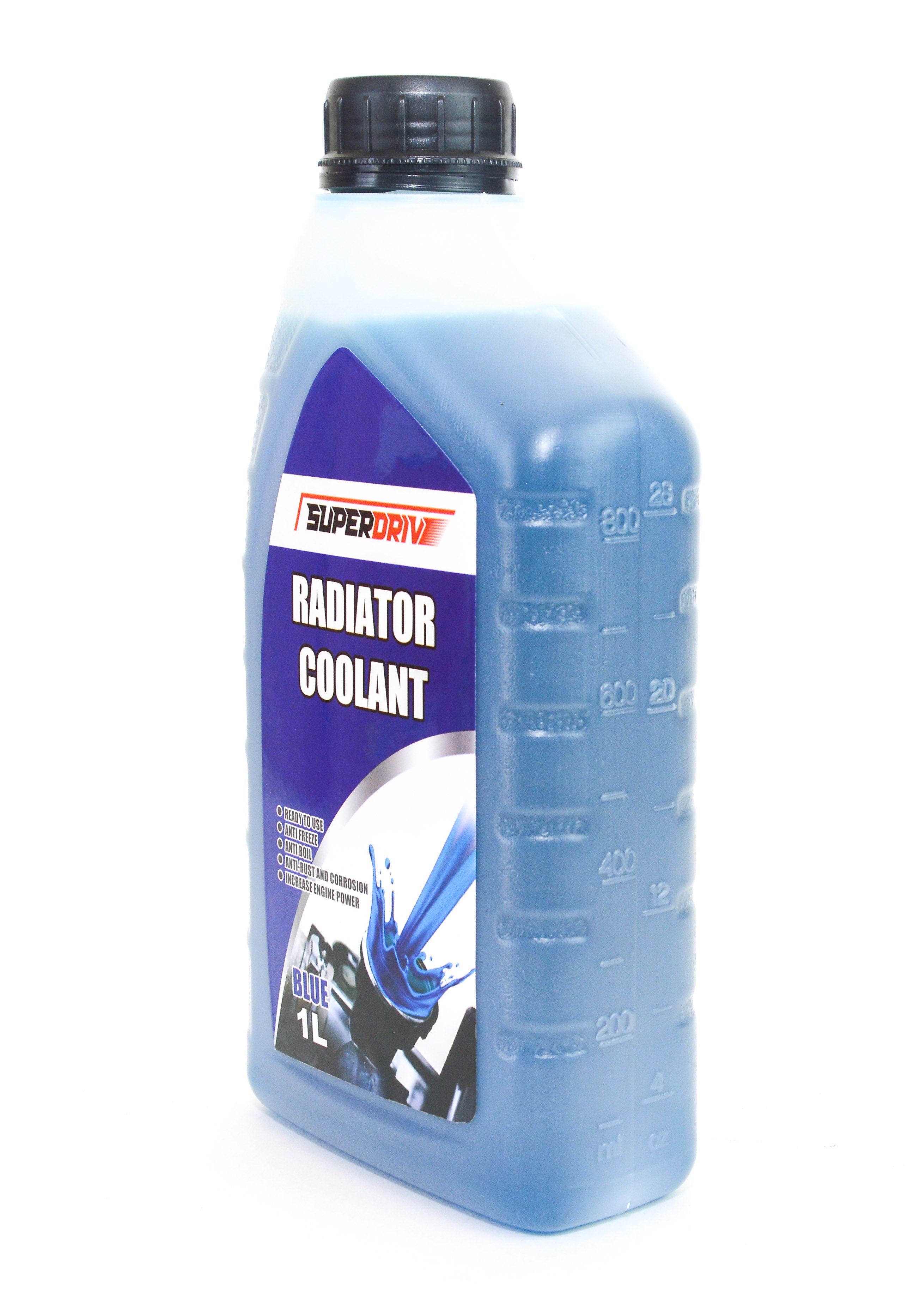 Superdrive Engine Coolant for Car Radiator Anti Freeze & Boil 1L (Blue ...