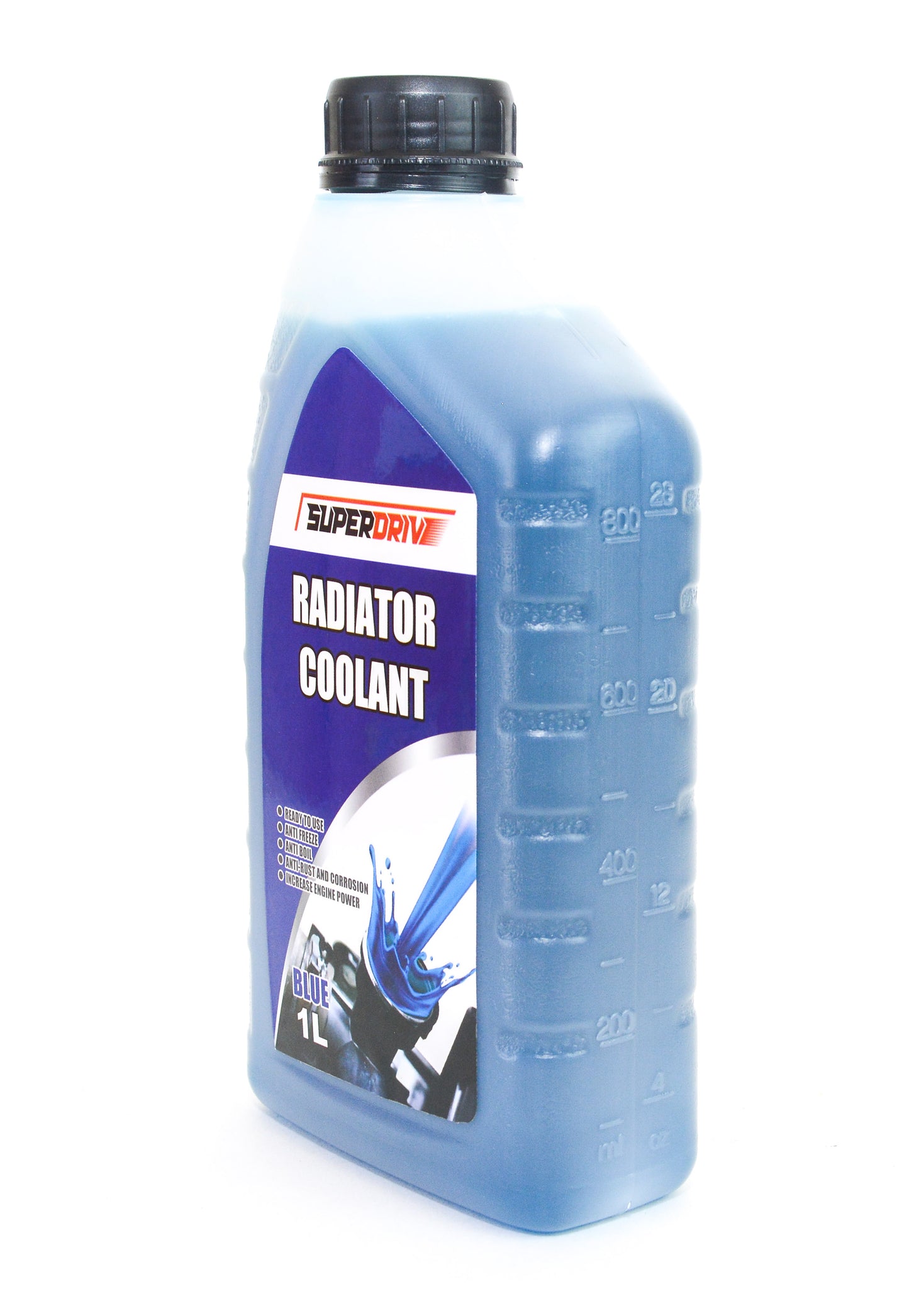 Superdrive Engine Coolant for Car Radiator Anti Freeze & Boil 1L (Blue)