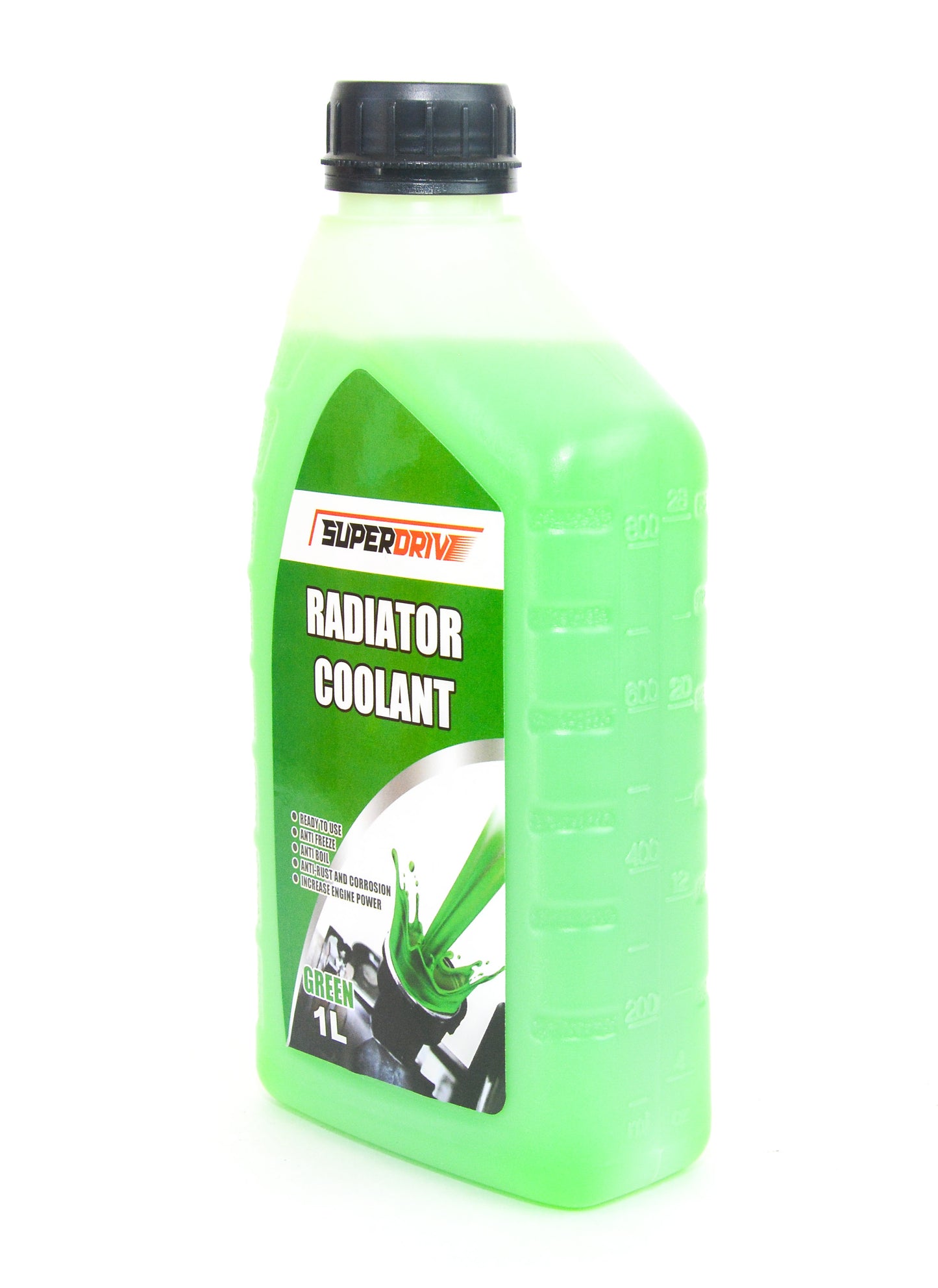 Superdrive Engine Coolant for Car Radiator Anti Freeze & Boil 1L (Green)